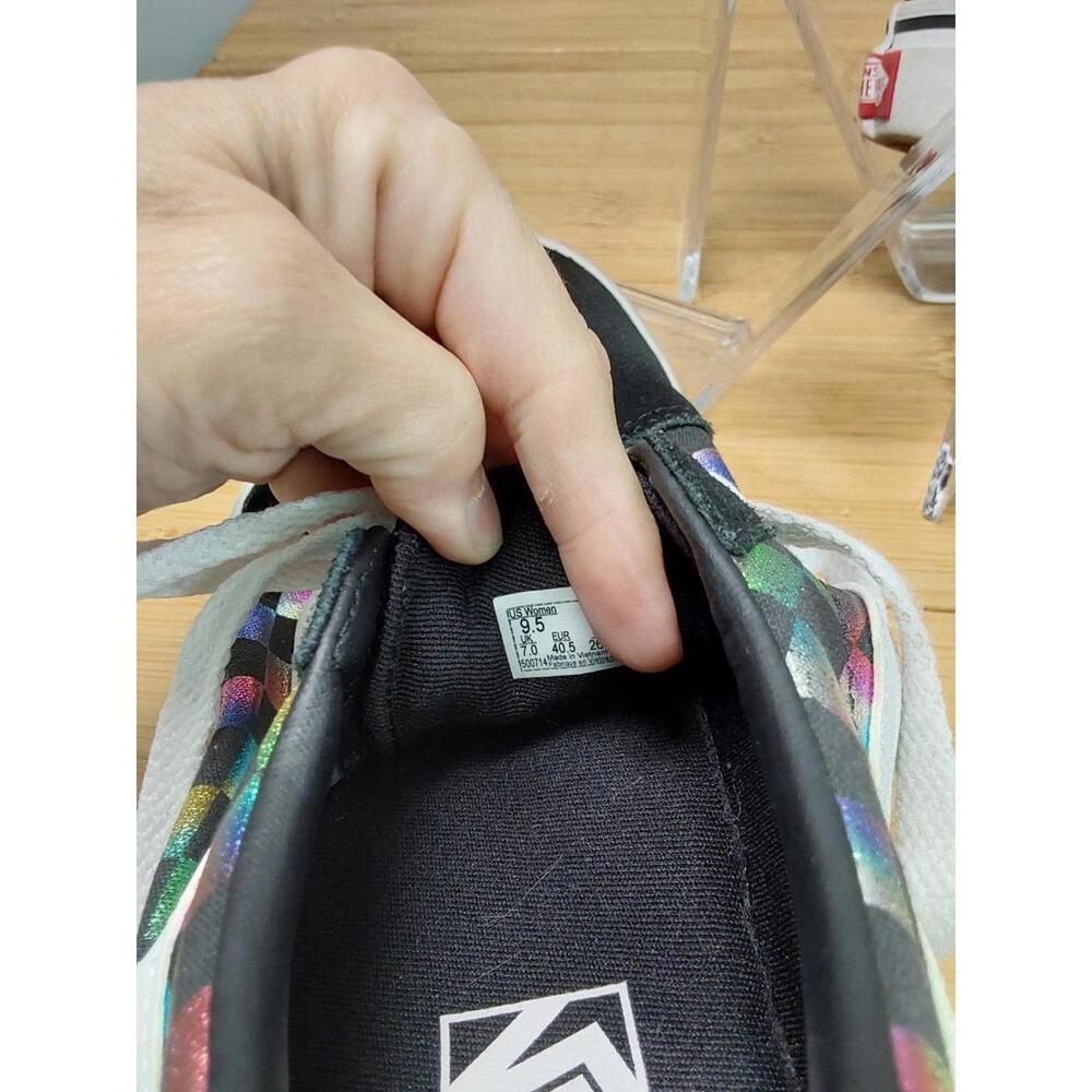 Vans Authentic Multicolor Checkered Sneakers - image 7